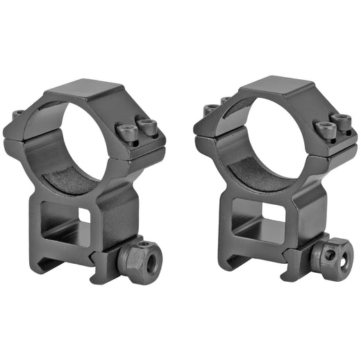 Riton 30mm High Scope Rings Rings in Black - 2