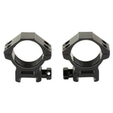 Riton 34mm Medium Scope Rings Rings in Black - 1
