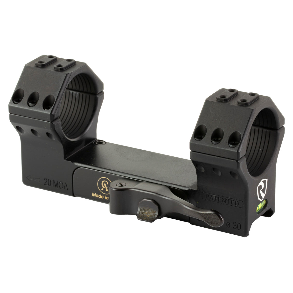 Riton Contessa 30mm Quick Detach Scope Rings Rings in Black - 2
