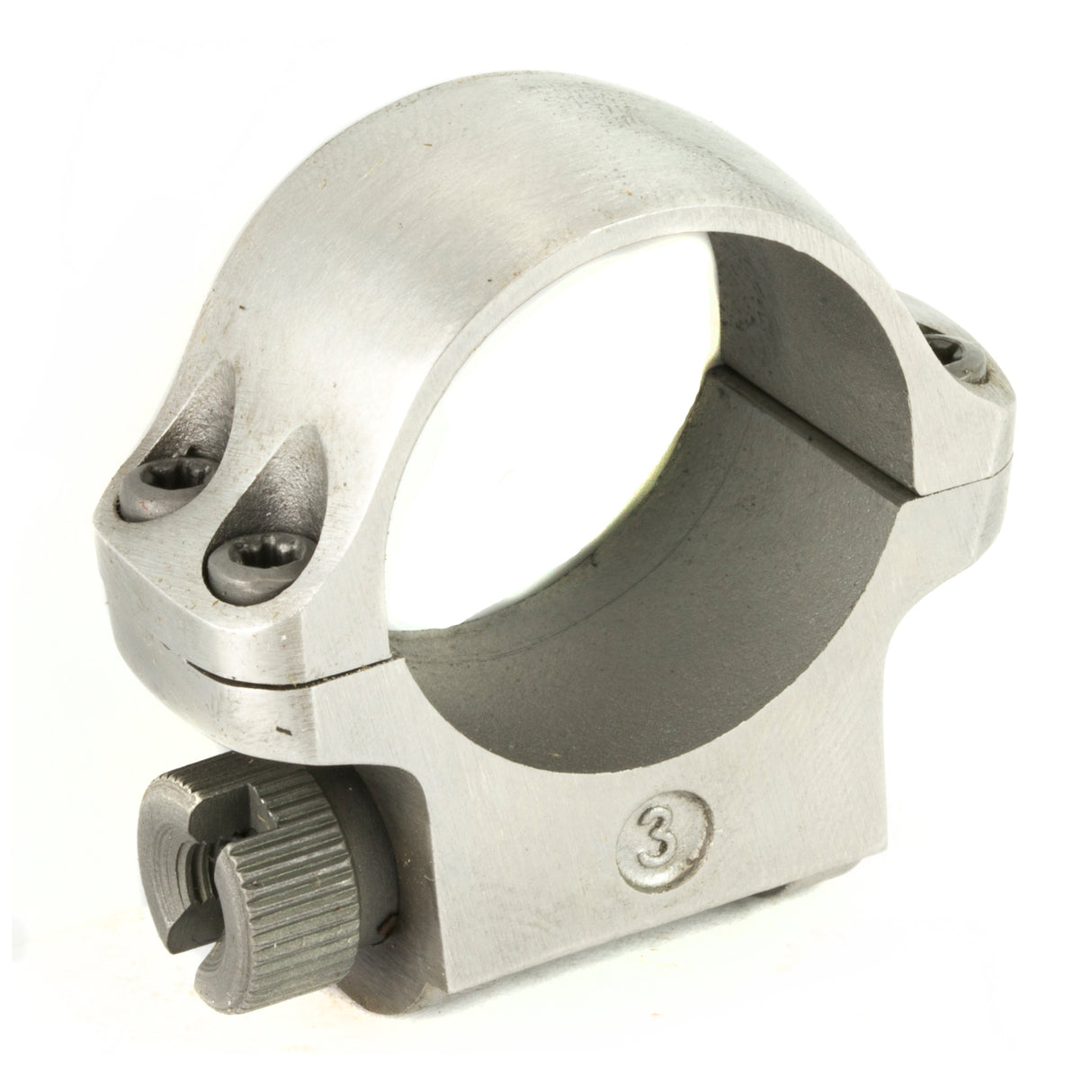 Ruger Standard 30mm Low Scope Rings Rings in Silver - 1