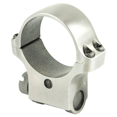 Ruger Standard 30mm High Scope Rings Rings in Silver - 2