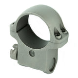 Ruger Standard 30mm High Scope Rings Rings in Silver Matte - 1