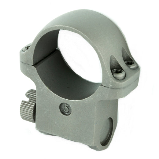 Ruger Standard 30mm High Scope Rings Rings in Silver Matte - 1