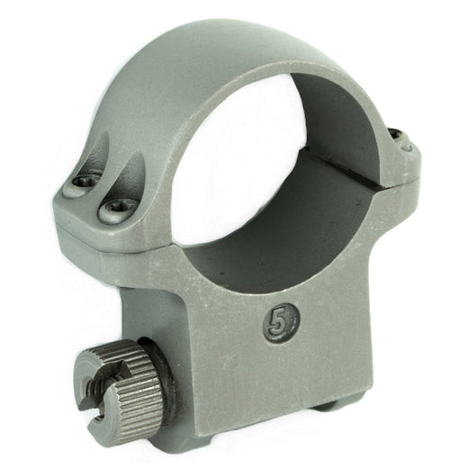 Ruger Standard 30mm High Scope Rings Rings in Silver Matte - 2