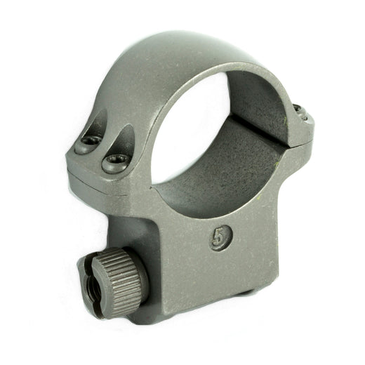 Ruger Standard 30mm High Scope Rings Rings in Silver Matte - 1