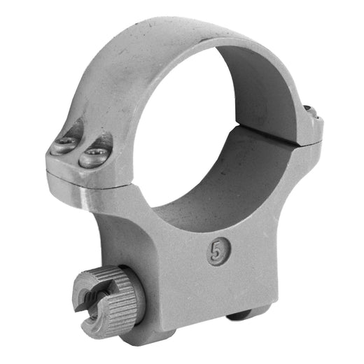 Ruger Standard 30mm High Scope Rings Rings in Silver Matte - 1