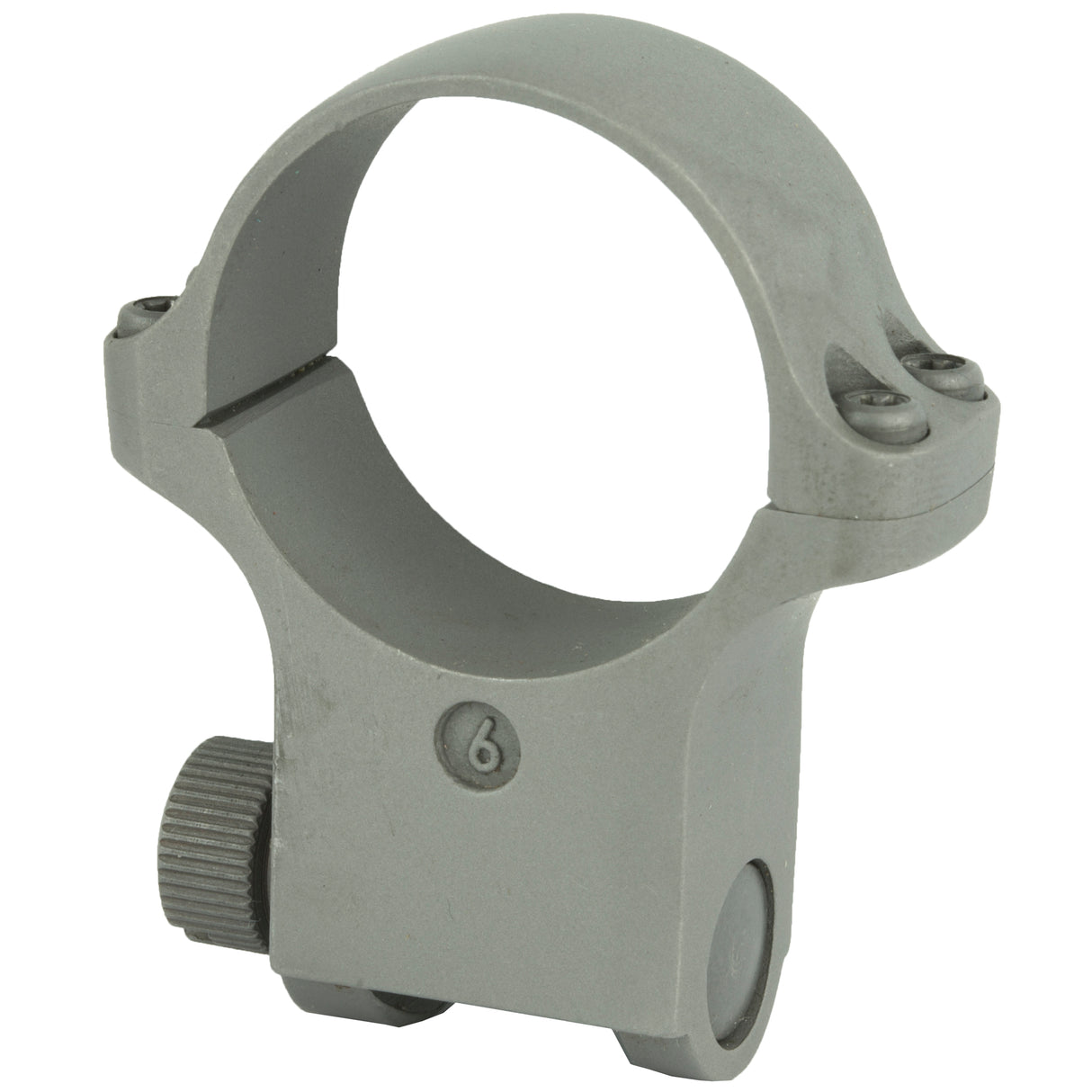 Ruger Standard 30mm Extra High Scope Rings Rings in Silver Matte - 1