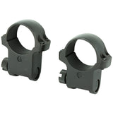 Ruger Standard 30mm High Scope Rings Rings in Black Matte - 2