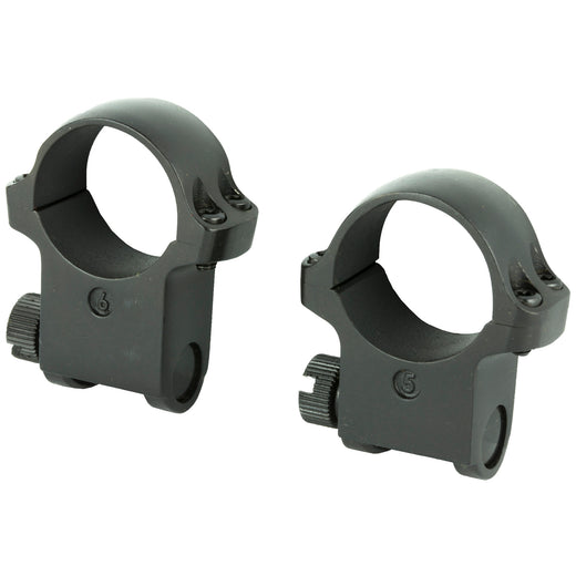 Ruger Standard 30mm High Scope Rings Rings in Black Matte - 2