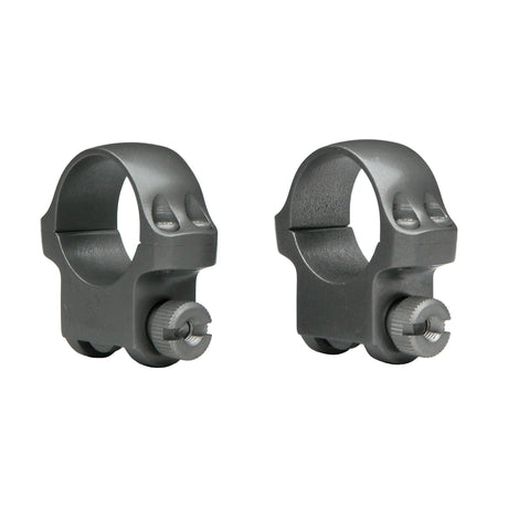 Ruger Standard 30mm Medium Scope Rings Rings in Black Matte - 1