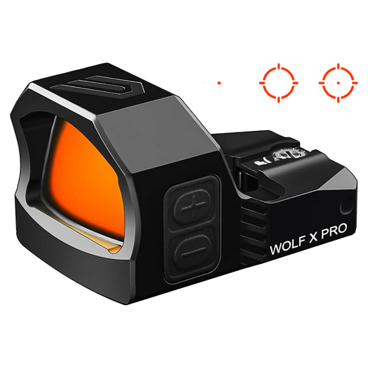 Cyelee WOLF X PRO, Red 2 MOA Dot & 26 MOA Circle, RMR Footprint