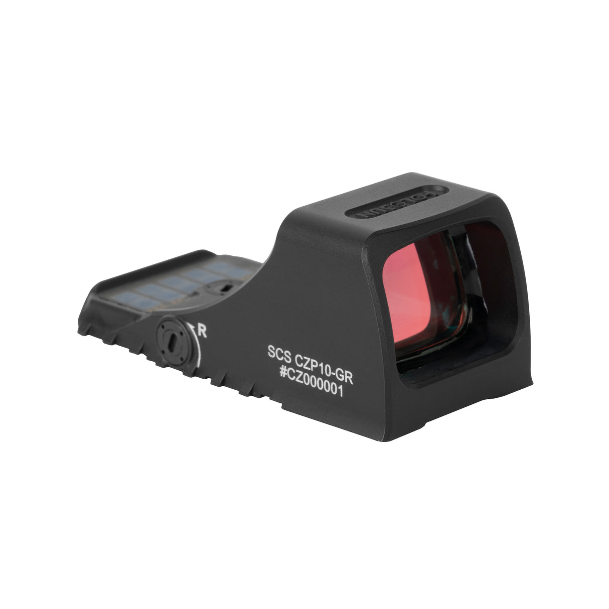 Holosun SCS P10 Green Dot Sight For CZ P-10 & Shadow 2 OR Slides, Solar Recharging Battery, MRS Reticle - SCS-P10