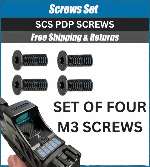 SCS PDP Replacement Screws, Made in USA - Set of 4