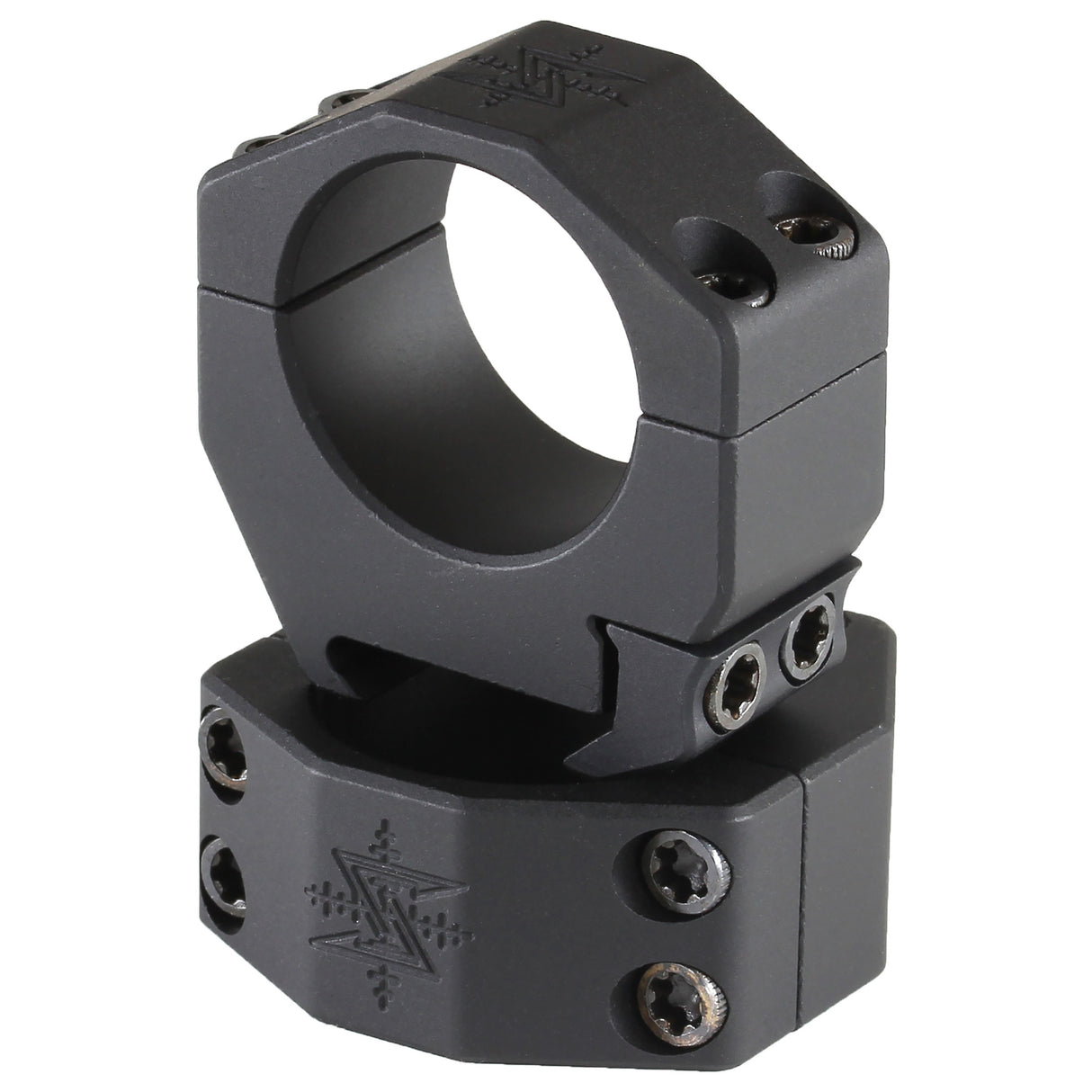 Seekins Precision .97" High 30mm High Scope Rings Rings in Black - 1
