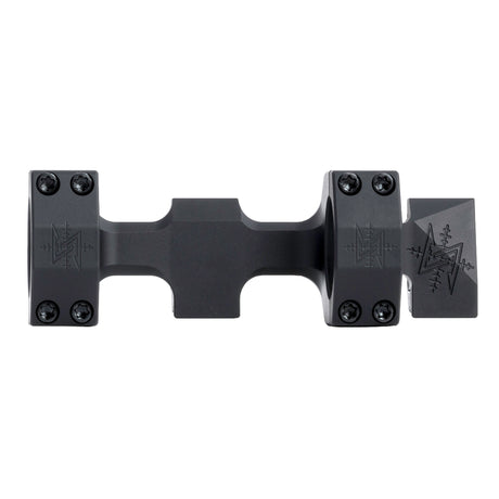Seekins Precision 0 MOA 30mm Cantilever Scope Mount Rings in Black Matte - 1