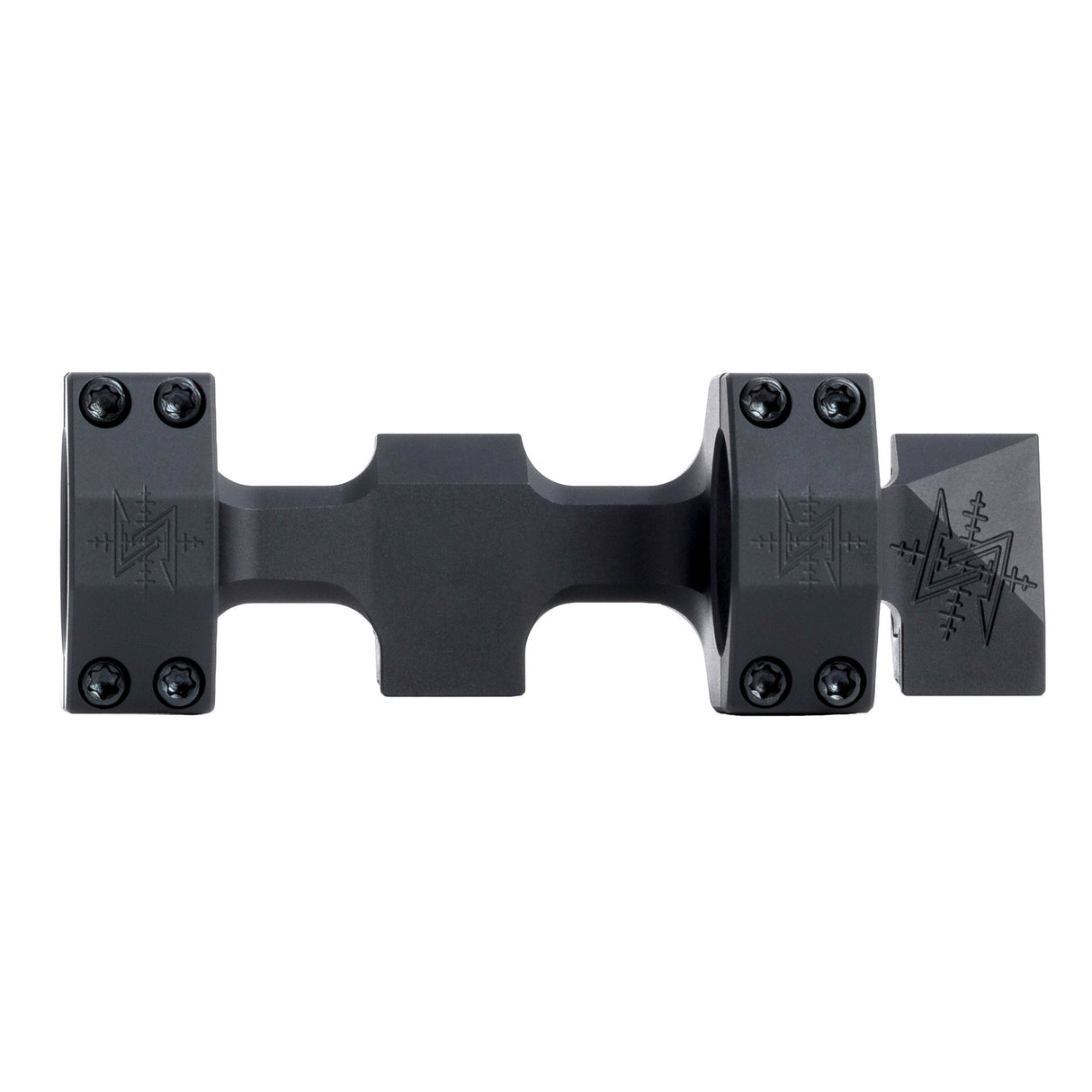 Seekins Precision 20 MOA 34mm Cantilever Scope Mount Rings in Black Matte - 1