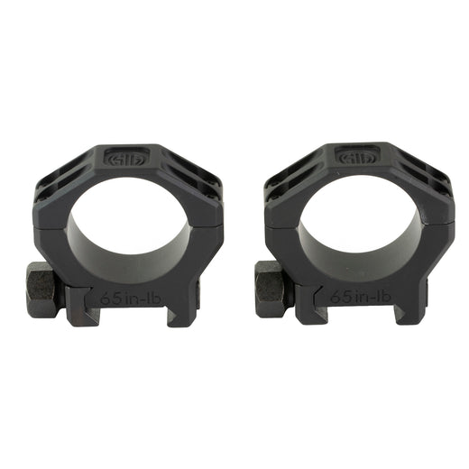 Sig Sauer 30mm Low Scope Rings Rings in Black Anodized - 1