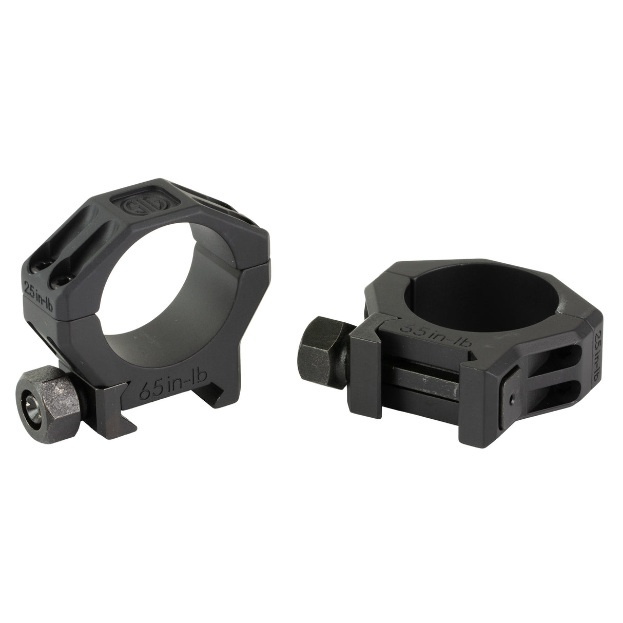Sig Sauer 30mm Low Scope Rings Rings in Black Anodized - 2
