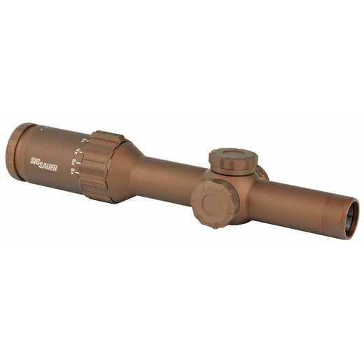 Sig Sauer Tango6T 1-6x24mm Rifle Scope - 30mm Tube - Illuminated DWLR6 Reticle - Flat Dark Earth (SOT61239) - 2