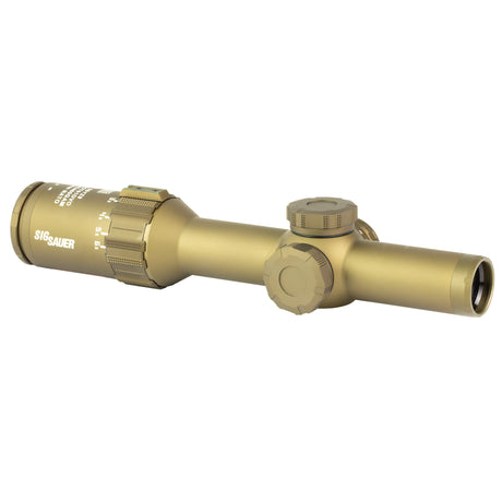 Sig Sauer TANGO6T 1-6x24mm 30mm FFP Rifle Scope - DWLR-556 Illuminated Reticle - FDE (SOT61240) - 2