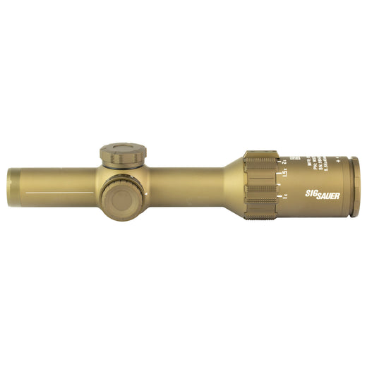 Sig Sauer TANGO6T 1-6x24mm 30mm FFP Rifle Scope - DWLR-556 Illuminated Reticle - FDE (SOT61240) - 3