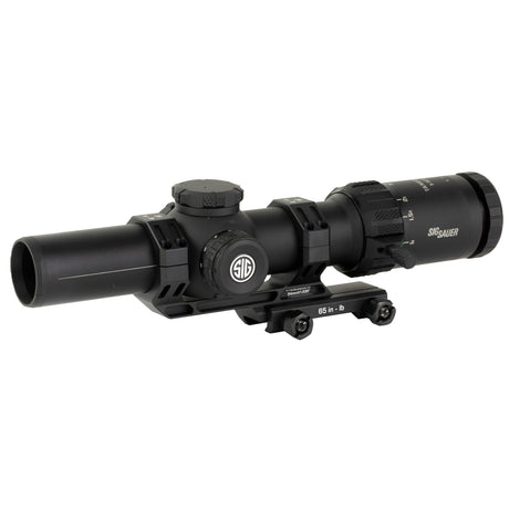 Sig Sauer Tango-MSR 1-10x28mm LPVO Rifle Scope, Black, Illuminated Red MSR BDC10 Reticle, 34mm Tube, with ALPHA-MSR Mount (SOTM11000)