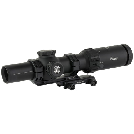 Sig Sauer TANGO MSR 1-10x26mm FFP LPVO Rifle Scope with Illuminated MSR BDC10 Reticle, 34mm Tube, Black, and ALPHA-MSR Mount