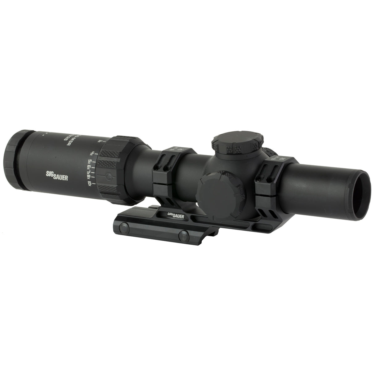 Sig Sauer TANGO MSR 1-10x26mm FFP Rifle Scope - Illuminated MSR BDC10 Reticle with ALPHA-MSR Mount - Black (SOTM11002) - 2