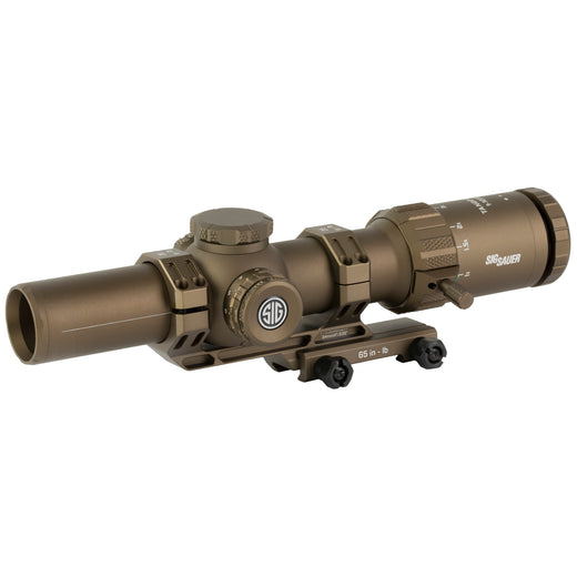 Sig Sauer Tango MSR 1-10x28mm SFP Rifle Scope - Illuminated BDC 10 Reticle - Coyote (SOTM11200) - 1