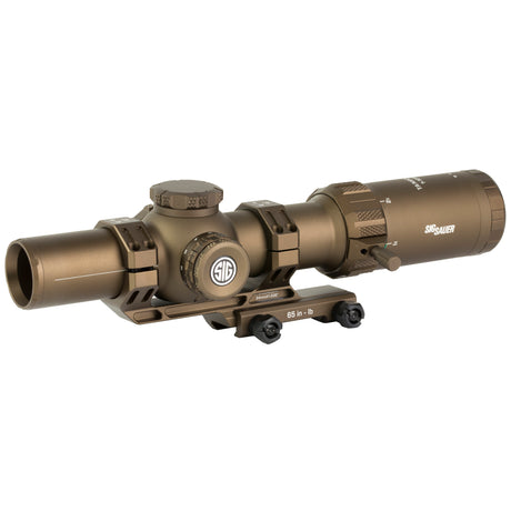 Sig Sauer TANGO-MSR 1-10x26mm FFP LPVO Rifle Scope with Illuminated BDC-10 Reticle and ALPHA-MSR Mount, Coyote (SOTM11202)