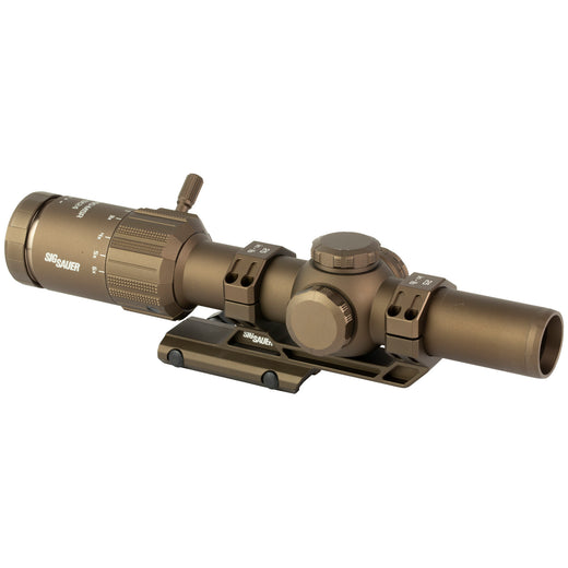 Sig Sauer TANGO MSR 1-6x24mm SFP Rifle Scope - Illuminated BDC6 Reticle - Coyote (SOTM61200) - 2