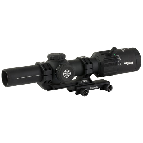 Sig Sauer Tango-MSR 1-8x24mm LPVO Rifle Scope with Illuminated MSR BDC8 Reticle and ALPHA-MSR Cantilever Mount, Black (SOTM81000)