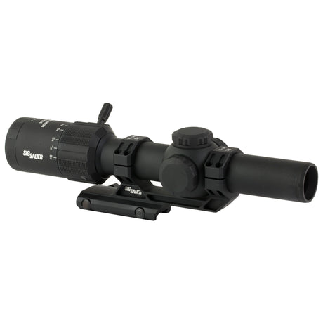 Sig Sauer Tango-MSR LPVO 1-8x24mm Rifle Scope - Illuminated Red MSR BDC8 Reticle - Black (SOTM81000) - 2