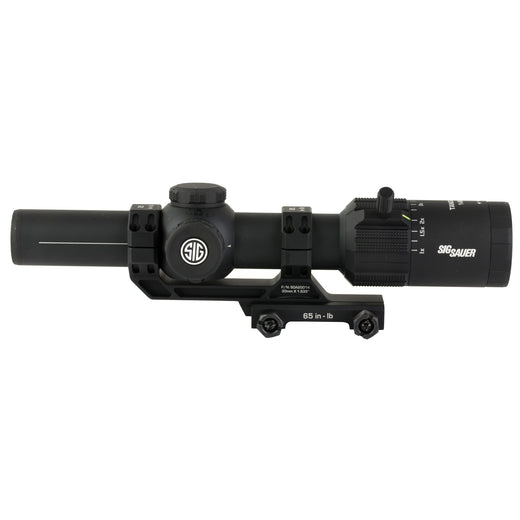Sig Sauer Tango-MSR LPVO 1-8x24mm Rifle Scope - Illuminated Red MSR BDC8 Reticle - Black (SOTM81000) - 3