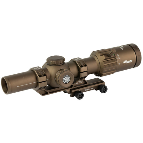 Sig Sauer Tango-MSR 1-8x24mm LPVO Rifle Scope with Illuminated BDC 8 Reticle and ALPHA-MSR Mount, Coyote (SOTM81200)
