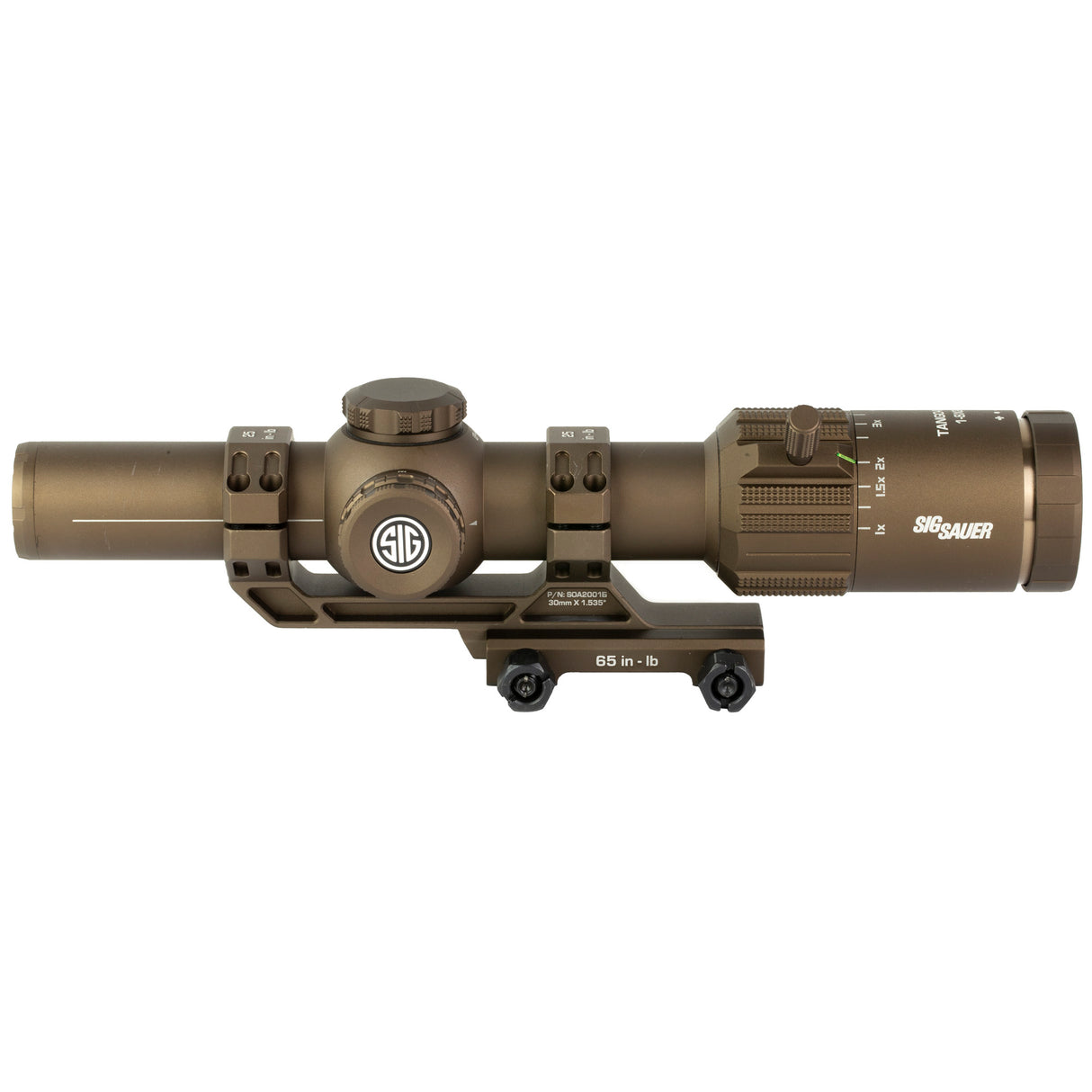 Sig Sauer TANGO MSR 1-8x24mm SFP Rifle Scope - Illuminated MSR BDC 8 Reticle - Coyote (SOTM81200) - 3