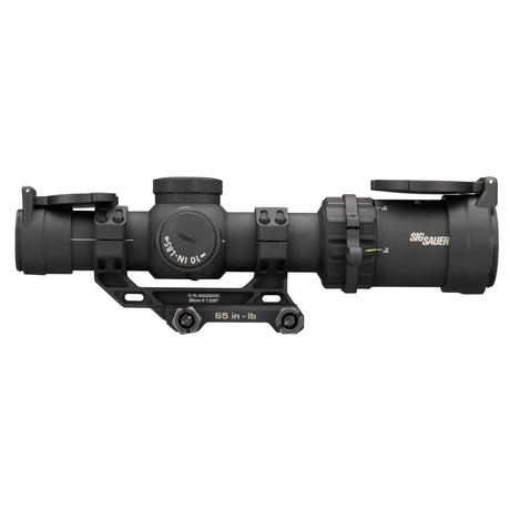 Sig Sauer Tango-MSR Compact 1-10x24mm LPVO Rifle Scope with Illuminated BDC-10 Reticle and Alpha MSR Mount, Black (SGSOTMC11000)
