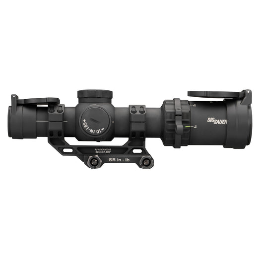 Sig Sauer Tango-MSR Compact 1-10x24mm SFP Illuminated BDC-10 Reticle LPVO Rifle Scope w/ Mount - Black (SOTMC11000) - 1