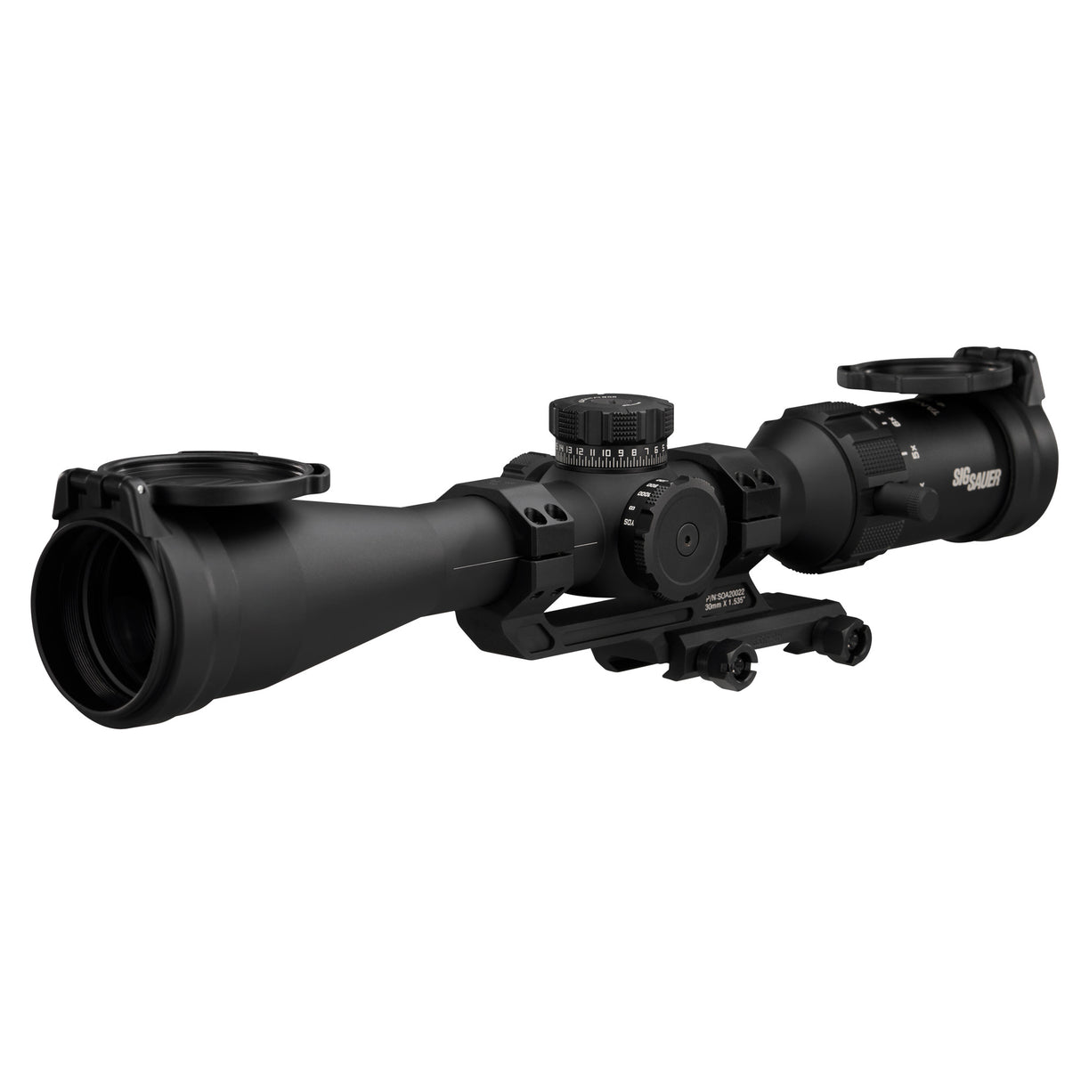 Sig Sauer Tango-SPR 4-16x44mm Rifle Scope with BDC-1 Reticle, 30mm Tube, and SPR Mount, Black (SGSOTS44000)