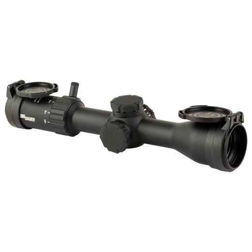 Sig Sauer WHISKEY4 2.5-10x42mm SFP Rifle Scope - Quadplex Reticle - Black (SOW42003) - 2