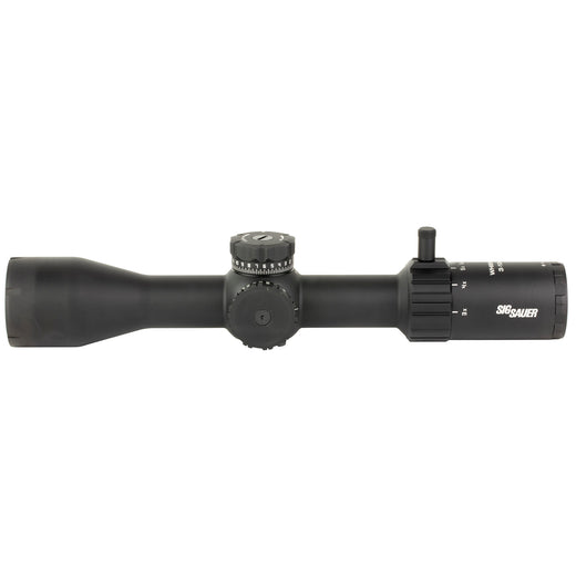 Sig Sauer Whiskey4 3-12x44mm SFP Rifle Scope - Exposed Zero Stop BDC-1 Reticle - Black (SOW43001) - 3