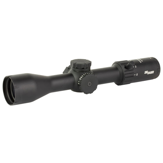 Sig Sauer Whiskey4 3-12x44mm SFP Quadplex Rifle Scope - Black (SOW43003) - 1