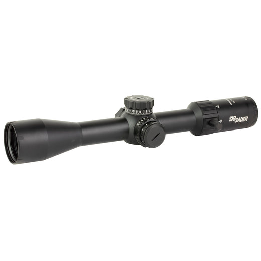 Sig Sauer Whiskey4 4-16x44mm FFP Rifle Scope - Illuminated MOA Milling 2.0 Reticle - Black (SOW44002) - 1