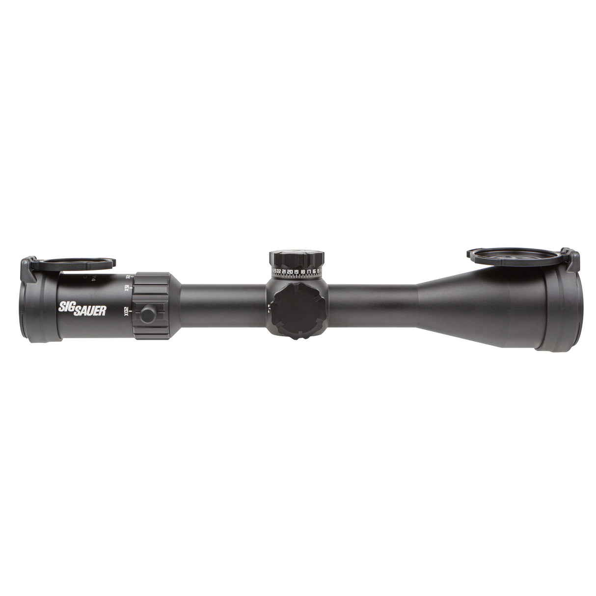 Sig Sauer Whiskey4 5-20x50mm FFP Rifle Scope - MOA Milling Hunter 2.0 Reticle - Black (SOW45001) - 2