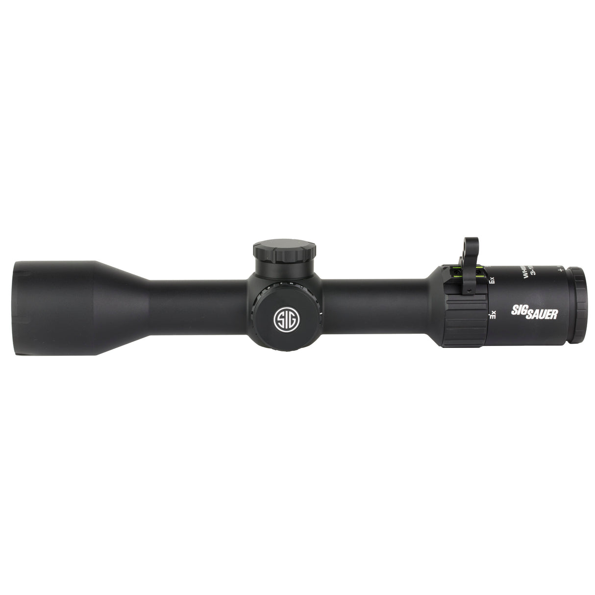 Sig Sauer Whiskey6 3-18x44mm 30mm Tube Rifle Scope - MOA Milling Hunter 2.0 Reticle - Black (SOW63111) - 3