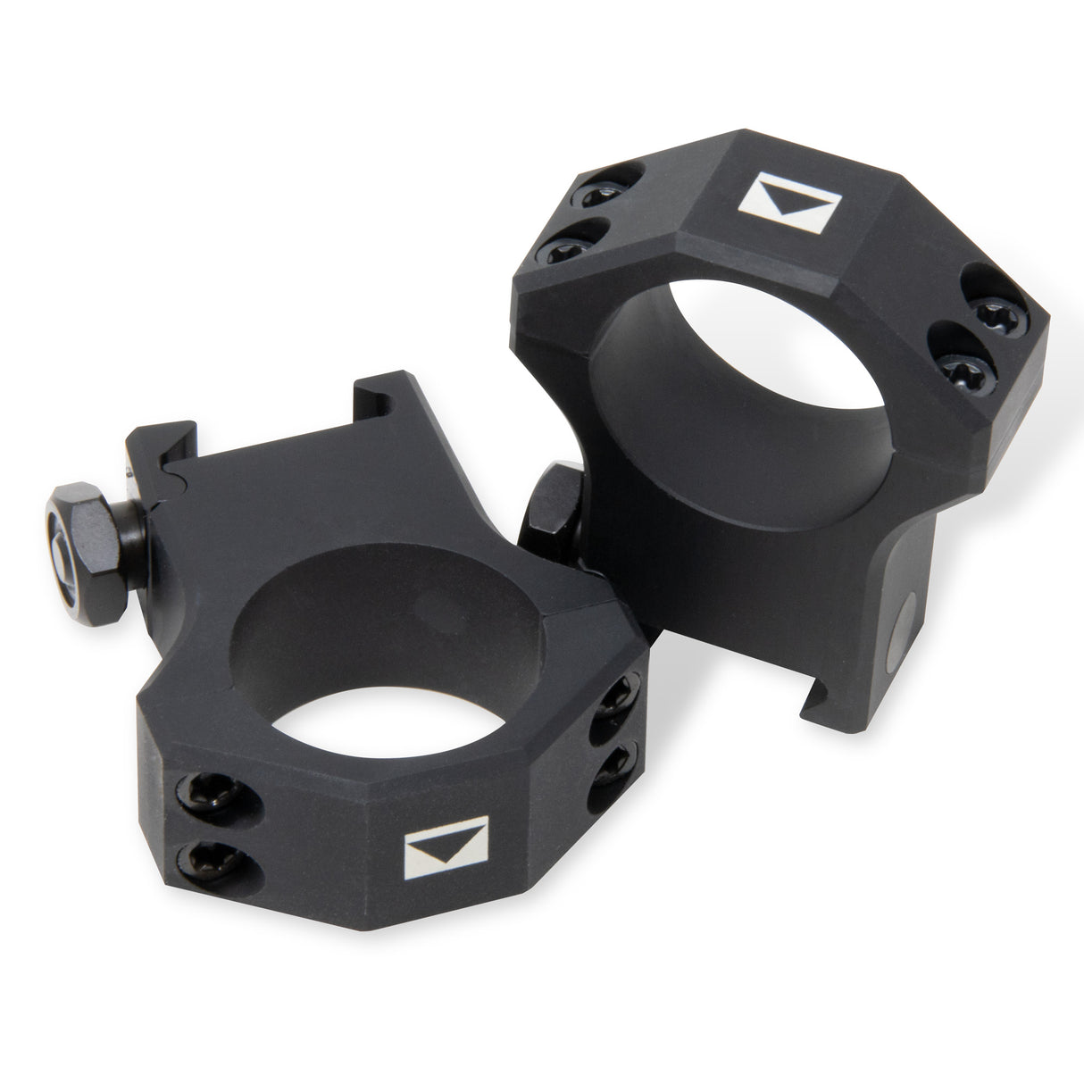 Steiner Optics T Series 34mm High Scope Rings Rings in Black - 1