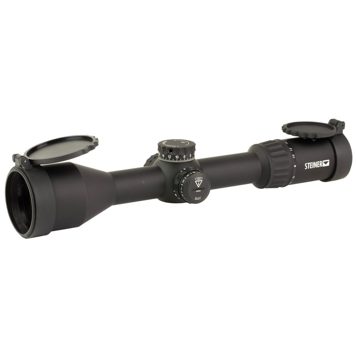 Steiner H6Xi 2-12x42mm Hunting Riflescope with 30mm Tube, HD Glass, and American-Made Precision