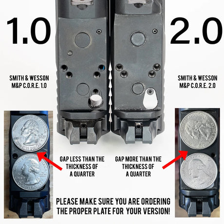 S&W M2.0 C.O.R.E. to Leupold Delta Point Pro/EOTECH EFLX - CHPWS - SWMP-DPP/EFLX-975