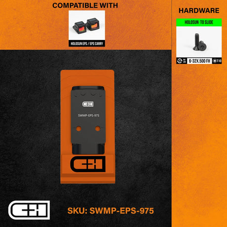 S&W M&P 2.0 to Holosun EPS/EPS Carry - Aluminum - CHPWS - SWMP-EPS-975