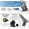 S&W M&P 2.0 Full Size/Compact to Holosun 407K/507K/EPS/EPS Carry Adapter Plate - Aluminum - DOGTAG - Calculated Kinetics